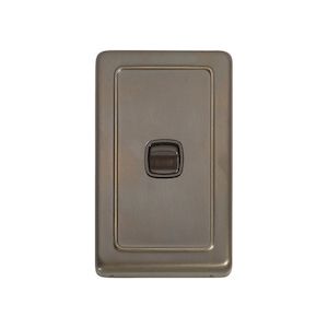 Switch - Rocker 1 Gang Br 72x115mm Tr