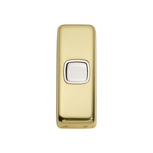 Switch - Rocker 1 Gang Pb Wh 30x82mm Tr