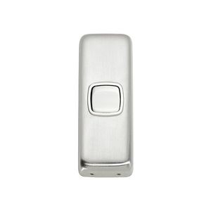 Switch - Rocker 1 Gang Sc Wh 30x82mm Tr