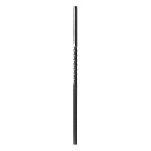 Italian Wrought Iron: Twisted Newel Post 30x30 Id