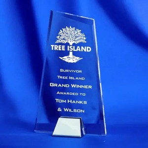 Products: Peak Acrylic Award with Nickel Base – Knox Engravers