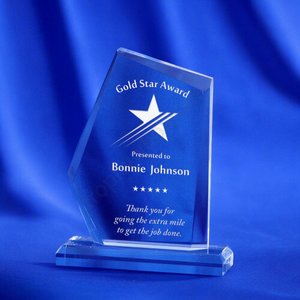 Acrylic Award – Mountain – Knox Engravers