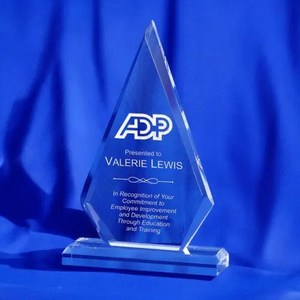 Products: Acrylic Award – Spear – Knox Engravers