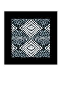 Scarves: ARCHITECTURE SCARF DENIM HUES