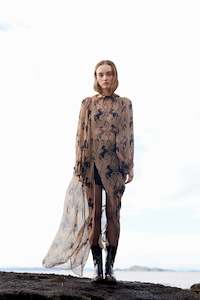 Earrings: HORSE PRINT DRESS