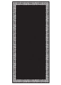 TK SILK SARONG BLACK O/S