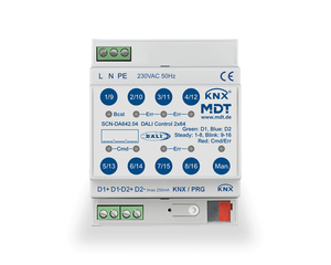 MDT DALI Control 2 x 64 Gateway, 4 SU MDRC