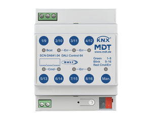 Products: MDT DALI Control 64 Gateway, 4 SU MDRC