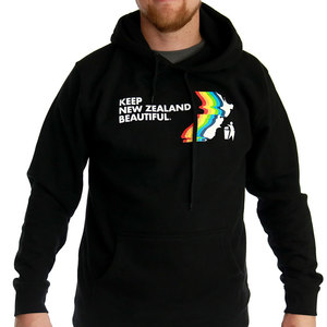Products: Retro hoodie - Keep New Zealand Beautiful