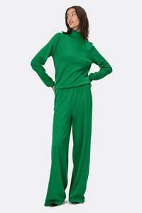 Knitwear: Lolly's Laundry - Beaumont Jumper (Green)