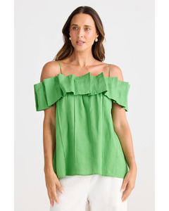 Brave + True - Osaka Top (Emerald)