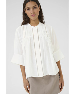 Blouses: Karen By Simonsen - Vilde Blouse (Bright White)