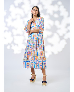 Loobies Story: Loobies - Paradiso Midi Dress (White)