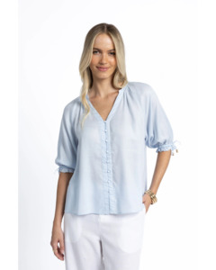 Humidity - Reece Blouse (Ice Blue)
