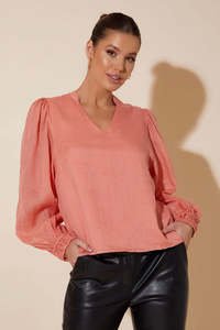 Adorne - Kennedy Top Peach