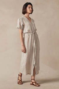 Maggie: Maggie - Jasper Dress Oatmeal