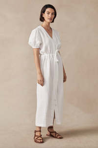 Maggie: Maggie - Jasper Dress White