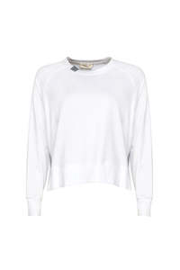 Madly Sweetly - Mixed Media Tee (White)