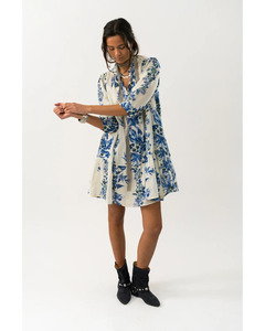 Lolly's Laundry - Sabine Short Dress (Blue)