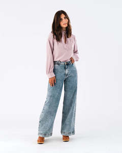 Lollys Laundry: Lolly's Laundry - Valerie Shirt LS (Lilac)