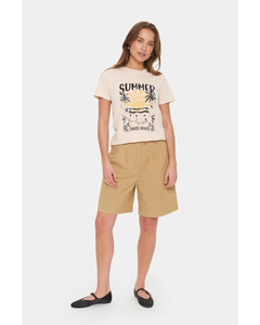 Saint Tropez - Kuvi T-Shirt (Creme)