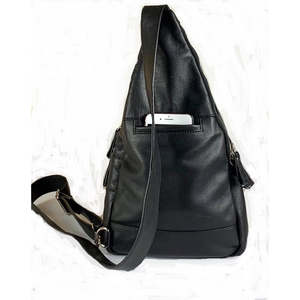 Baron Leather: Baron Leather - ADELE LARGER LEATHER CROSS BODY