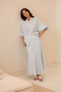 Brave True: Brave + True - Monty Shirt (Sky)