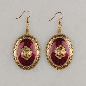 Earrings: Ghost & Lola - Regency Red