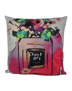 Le Forge - Art Cushion Velvet No5 Floral