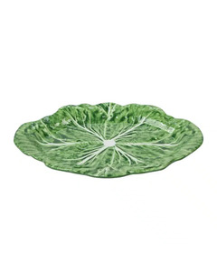 Le Forge - Melamine Cabbage Platter Oval 50cm (Green)