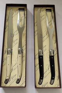 Provence: Provence - Laguiole carving set gift box (Ivory)