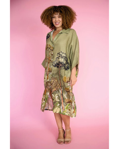 Sanctuary Dress (Khaki) OS