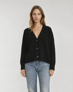 Alete Threads - Tiber Oversized Cardigan (Black)