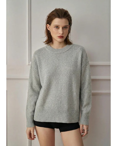 Knitwear: Alete Threads - Clouded Sweater (Gris)