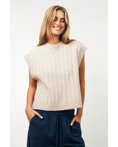 Lolly's Laundry - Finn Vest (Beige)