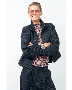Lollys Laundry: Lolly's Laundry - Mae Jacket (Dark Blue)
