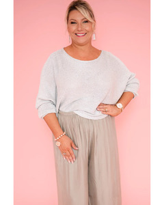 Knitwear: Chateau Knit Silver (OS)