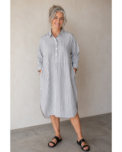 Flaxbloom - Estelle Dress (Stripe) OS