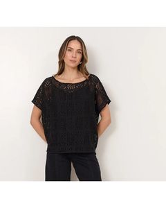 Blouses: Adorne - Claudia Lace Top (Black)