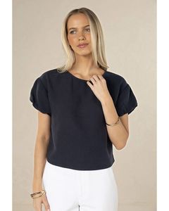 Blouses: Humidity - Marise Top (Navy)