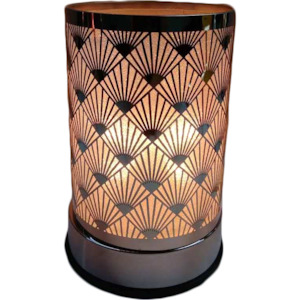 Touch Lamps: Black Fan Touch Lamp