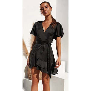 Valentines: Midnight Escape Dress - Black