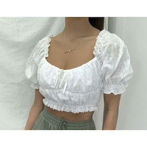 Festival Inspired: Charlie Top - White