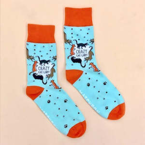 Mothers Day: Crazy Cat Lady Socks