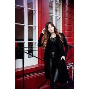 Mothers Day: Sweet Jasmine Coat - Black