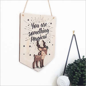 Pine Flag Wall Art - Something Magical
