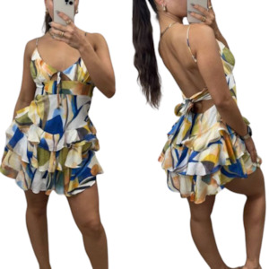 Race Day Dresses: Blue Breeze Dress