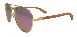 Suncare: Wooden Sunnies - Aviator Charlie | Moana Rd