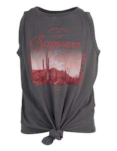 Eve Girl: Desert Tie Tank | Eve Girl