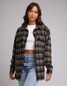 Silent Theory: Cora Check Jacket | Silent Theory